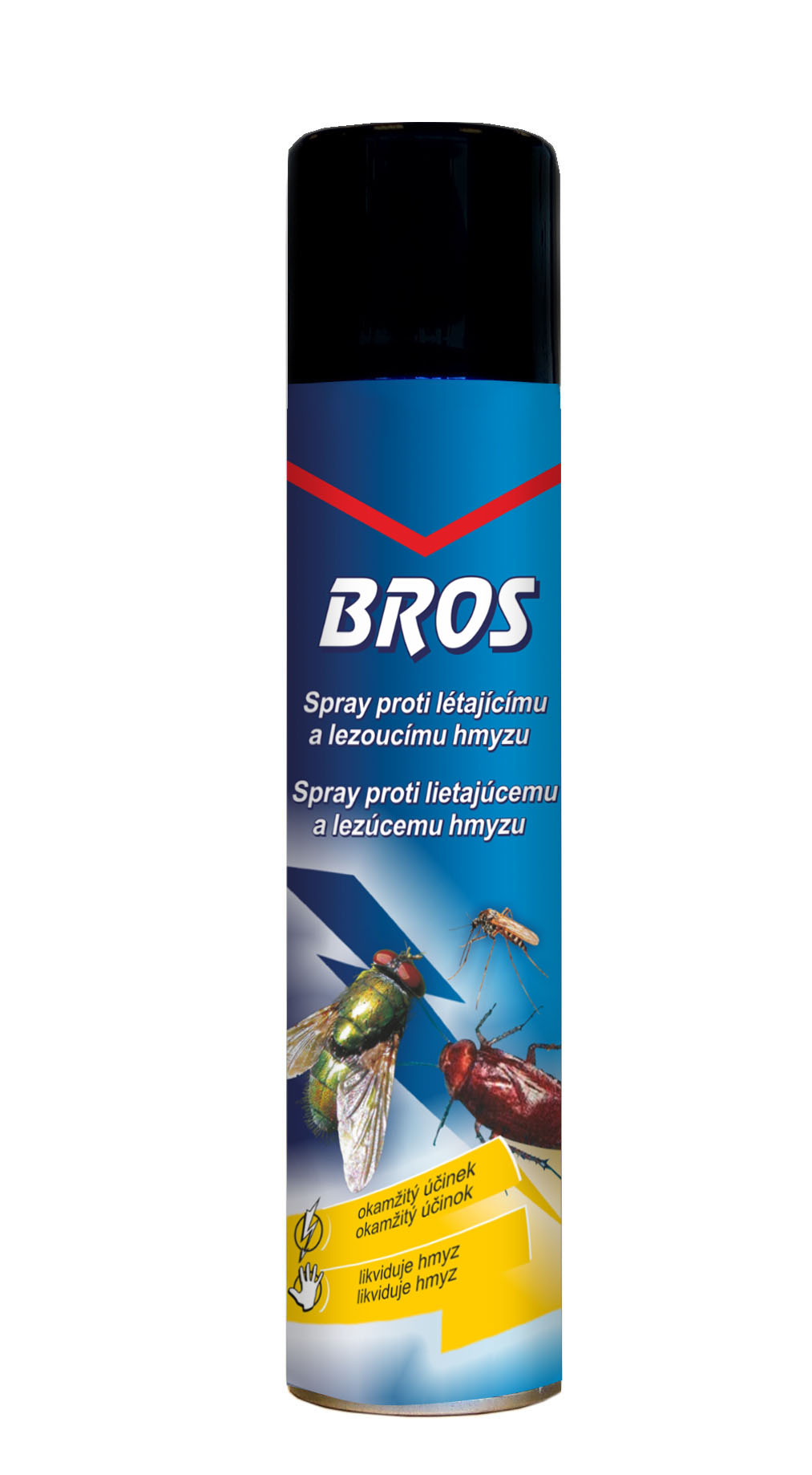 BROS sprej proti lietajúcemu a lezúcemu hmyzu 400ml