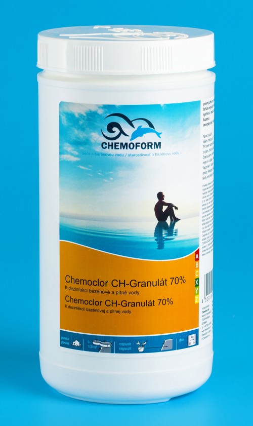 CHLÓR SUPER ŠOK nestabilný 1kg