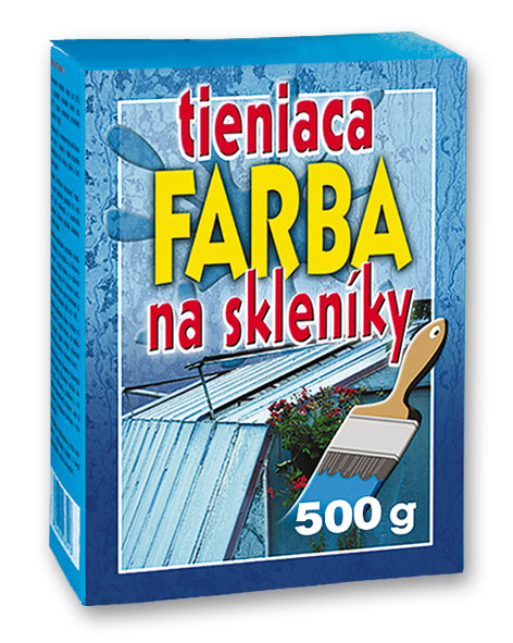 TIENIACA FARBA NA SKLENÍKY