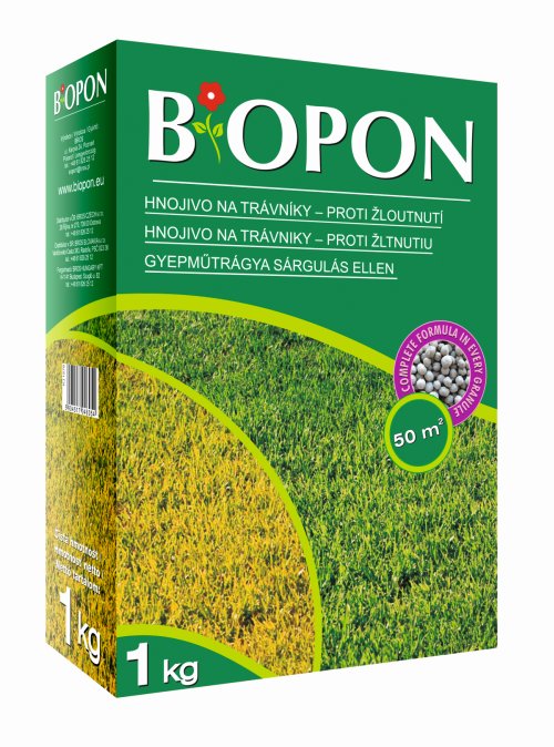 BiOPON na trávniky proti žltnutiu 1kg