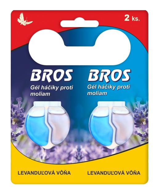 BROS gelové háčiky proti moliam 2ks