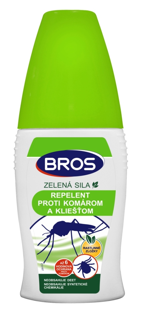BROS Repelent proti komárom a kliešťom 100ml